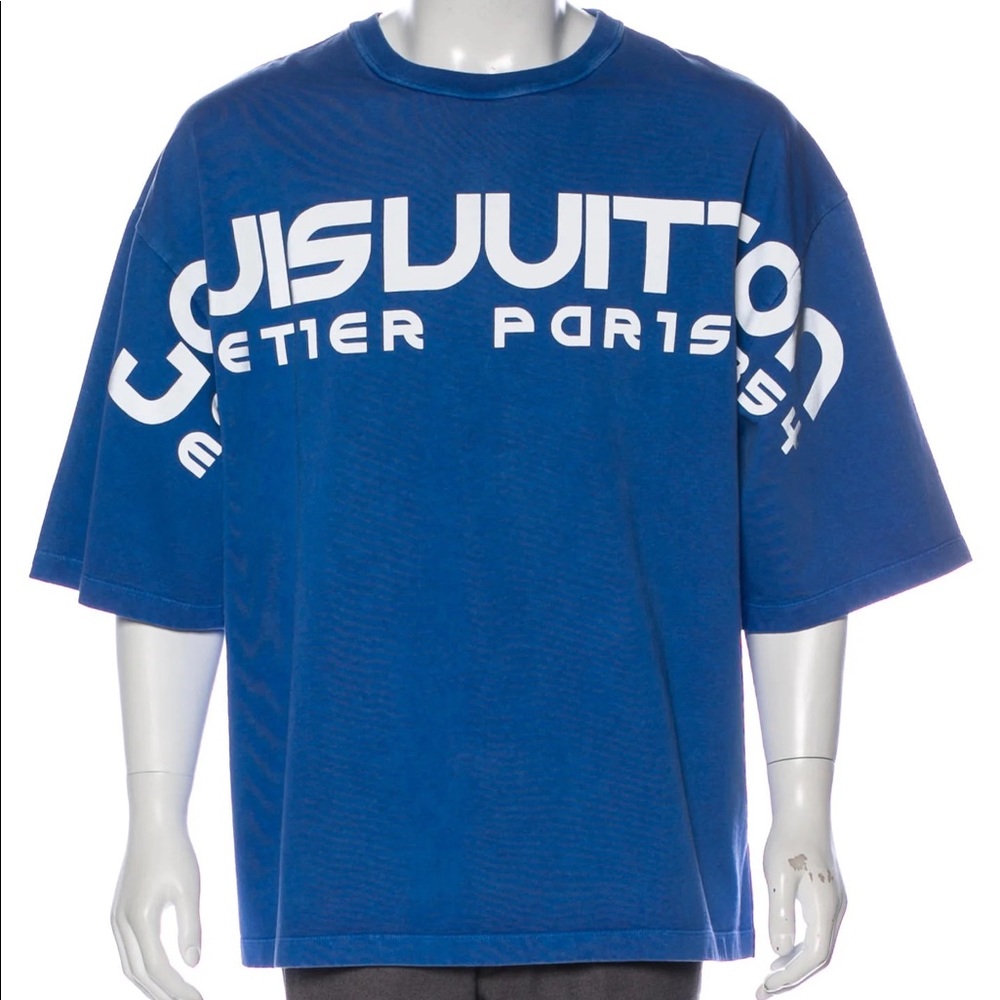 Louis Vuitton reflective logo t-shirt